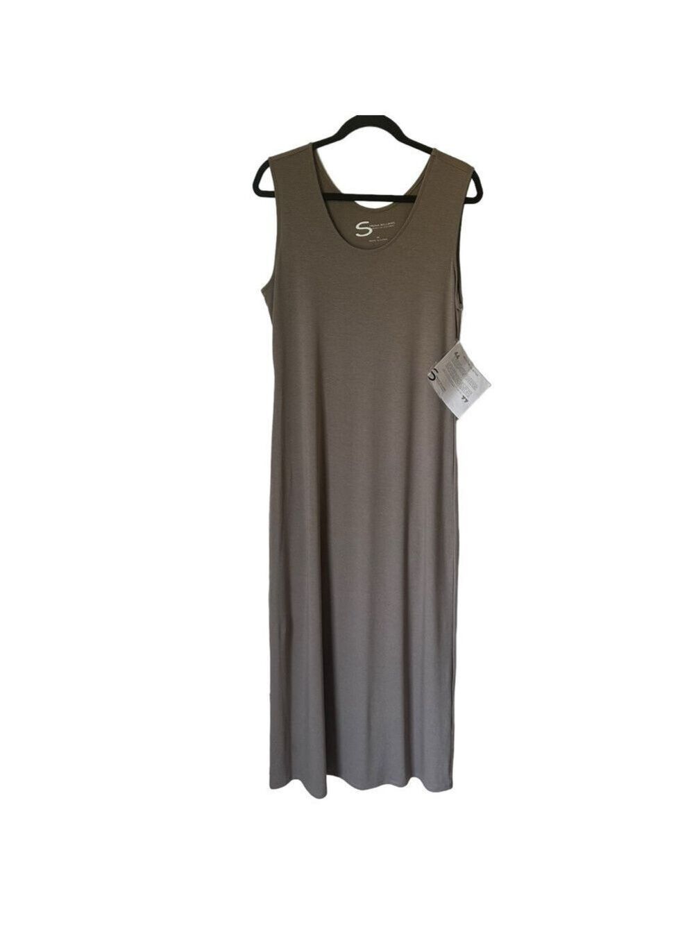 Serena Williams Signature Statement Dark Tan Women’s Maxi Dress Size Medium
